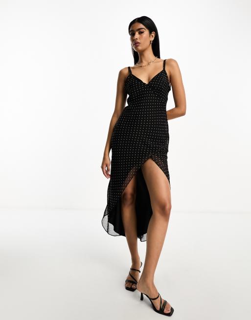 Zara Polka Dot Slip Dress