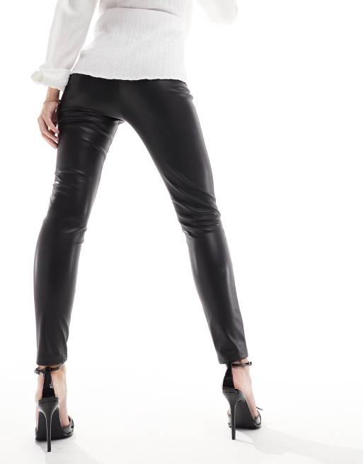 Mango legging simili cuir best sale