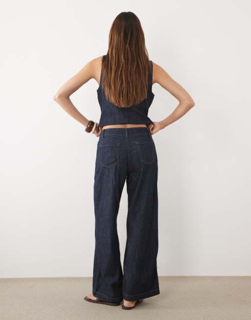 Mango Lia relaxed jeans in indigo - part of a set, 3 of 5