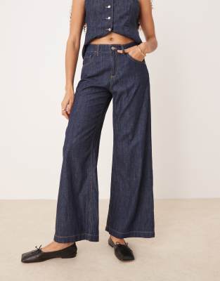 Mango Lia Soft Denim Straight Leg Jeans