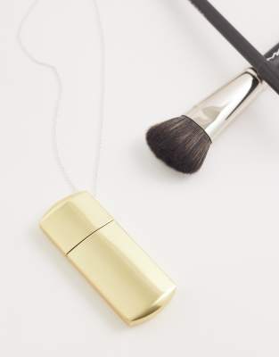 Mango Lighter Charm Necklace In Gold
