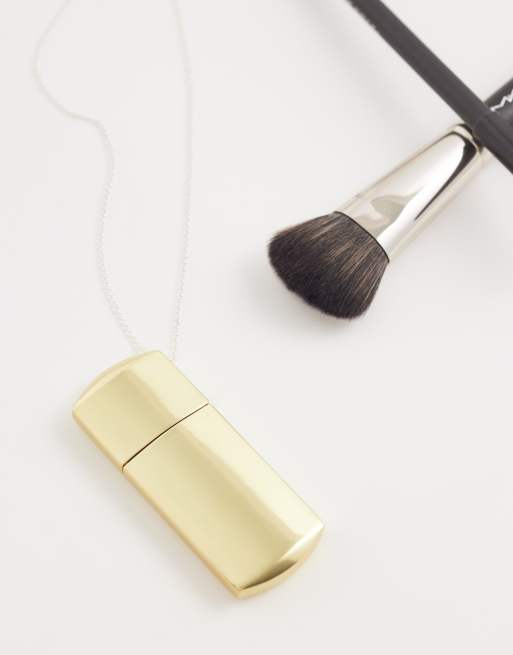 Mango lighter charm necklace in gold, 2 of 4