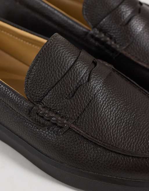 Mango loafers in bruin, 3 van 4