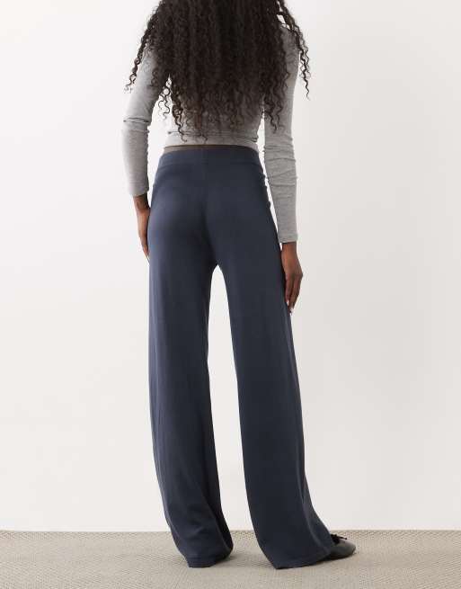 Mango lockere Hose in Blau, 5 von 5
