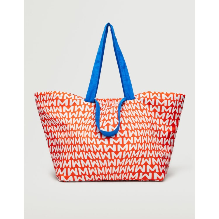 Mango strap shopper bag best sale