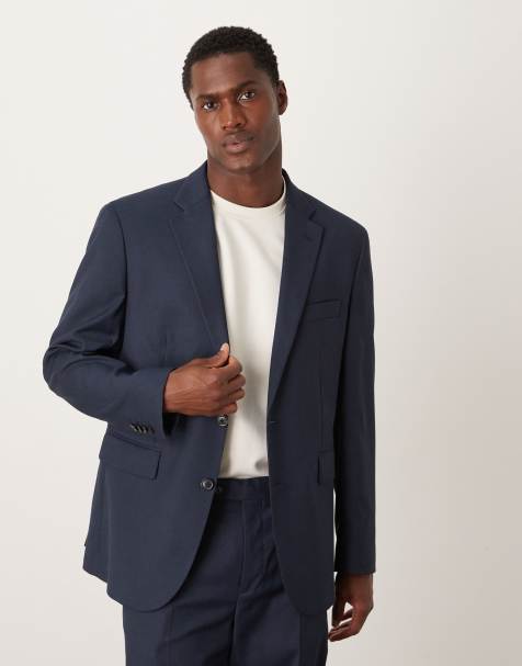 Mango - London - Blazer sartoriale blu navy in coordinato - view 1
