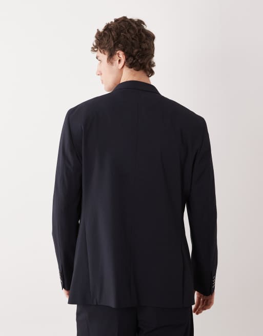 Mango – London – Marinblå kavaj i regular fit, del av kostym, 5 av 5