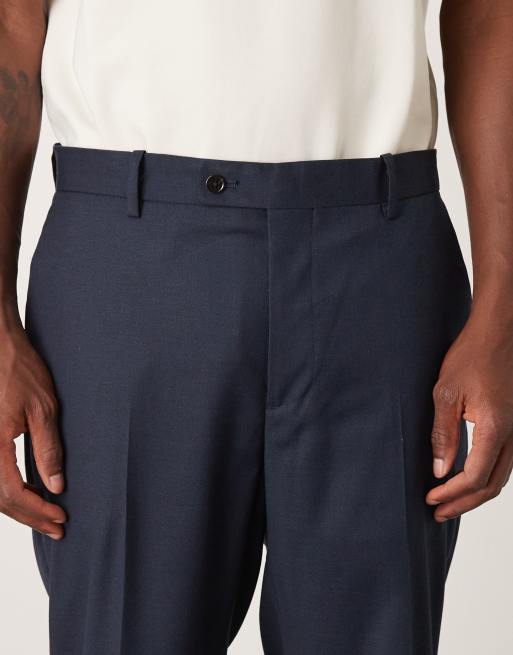 Mango London tailored pants in navy - part of a set, 5 of 5