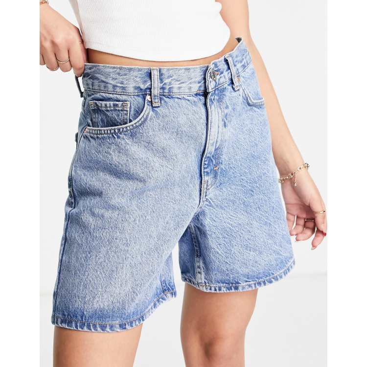 High waisted bermuda sale jean shorts