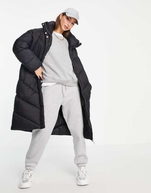 Mango long 2025 puffer coat