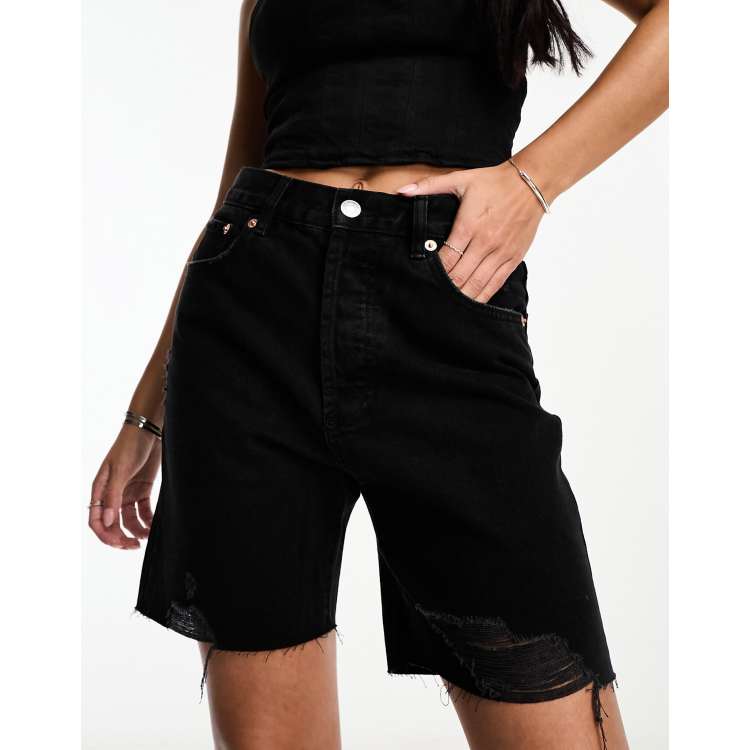 Black rip hot sale shorts