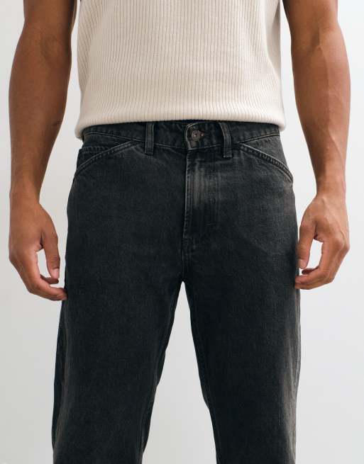 Mango Lori 100% cotton slim jean in dark gray, 4 of 5