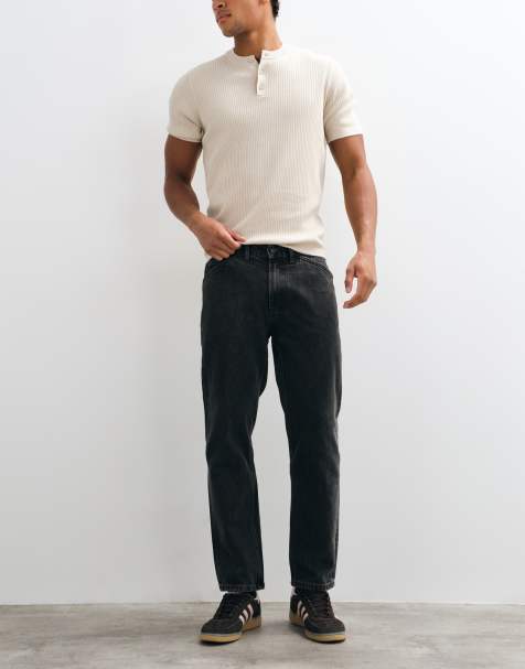 Mango Lori 100% cotton slim jean in dark grey - view 1