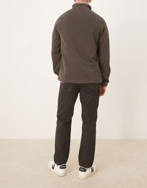 Mango lori tapered jeans in brown, 3 of 5