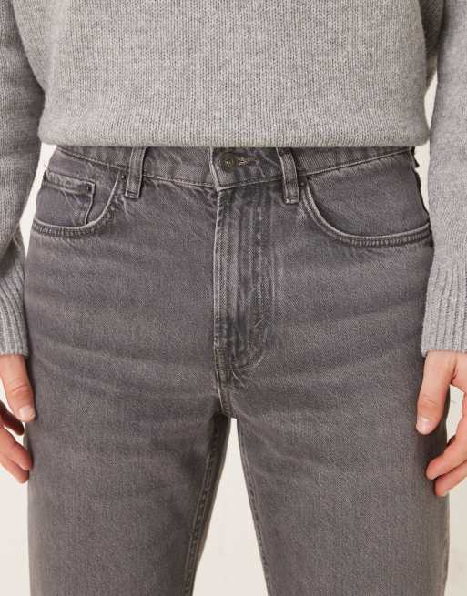 Mango lori tapered jeans in washed gray, 4 of 5