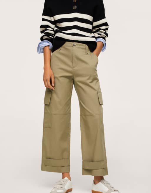 Mango store cargo pants