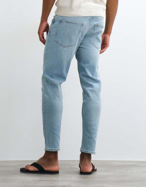 Mango - Lyseblå jeans med indsnævrede ben, 5 af 5