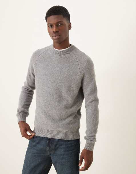 Mango - Maglione 100% lana premium grigio - view 1