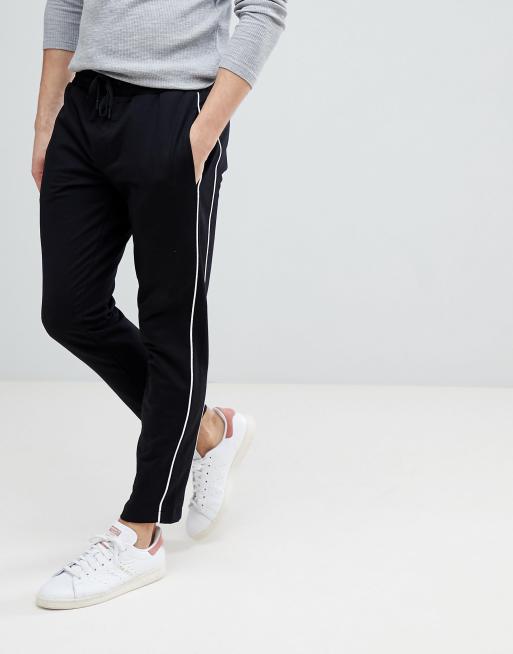 Side stripe pants store for men