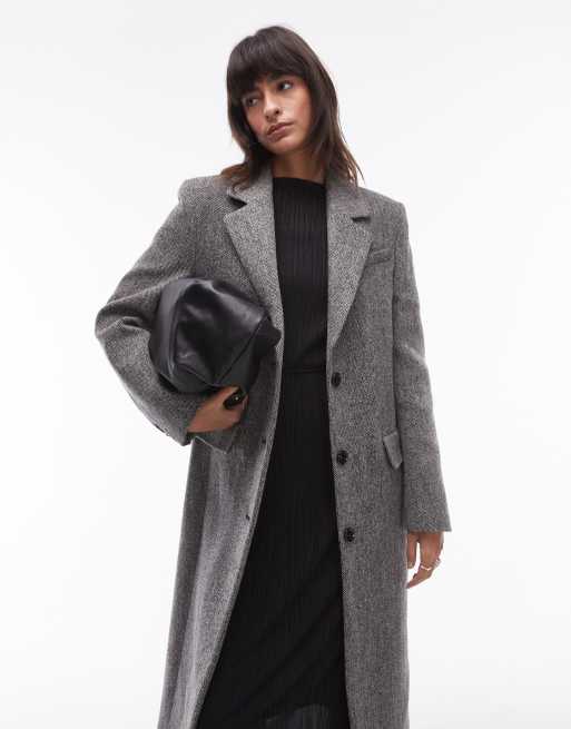 Manteau gris deals mango