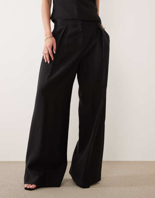 Mango Maris tailored trouser co-ord in black, 2 of 5