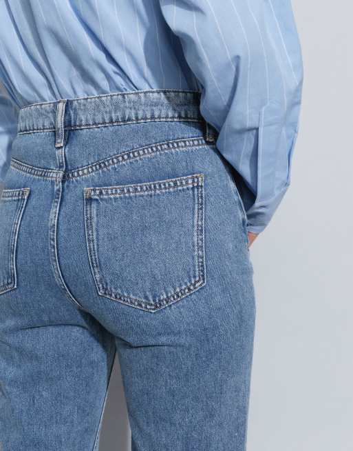 Mango – Matilda – Jasnoniebieskie jeansy z prostymi nogawkami, 5 z 5