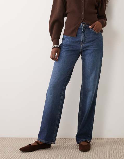 Mango - Matilda - Jeans dritti blu scuro - view 1