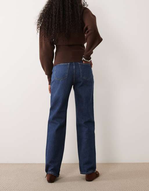 Mango - Matilda - Jeans dritti blu scuro, 5 di 5