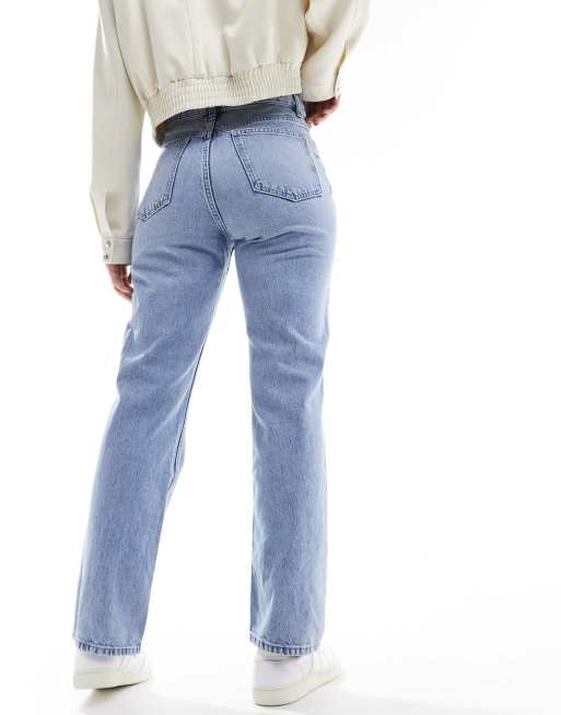  Mango – Matilda – Jeans in Hellblau mit geradem Bein, 3 von 5