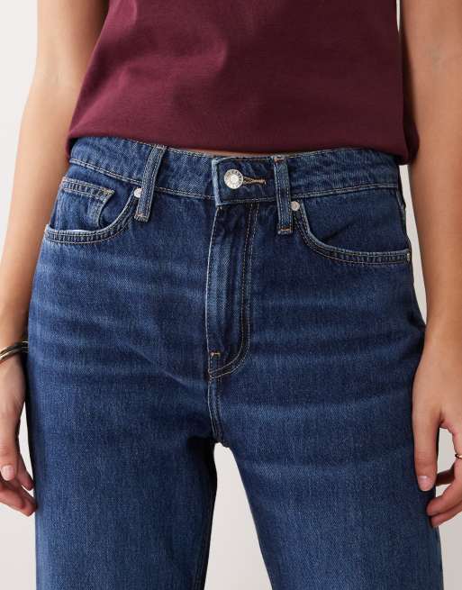 Mango Matilda straight leg jeans in dark blue , 5 of 5