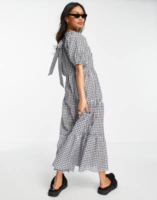 gingham smock