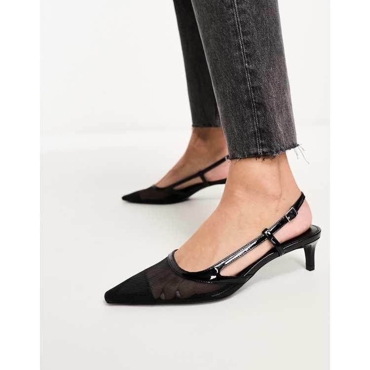 Mary jane best sale kitten heels