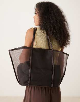 Mango Mesh Tote Bag
