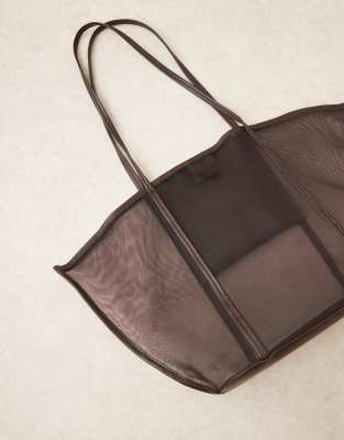Mango Mesh Tote Bag