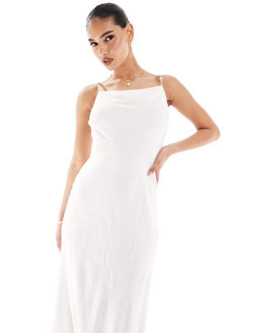 green emerald velvet dress Zimora Gold Buckle Waist Drape Maxi Dress White Selfie Leslie