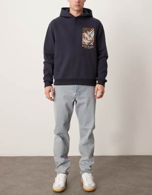 Джинсы Mango со средней талией и прямыми штанинами светло-голубого цвета 15290₽