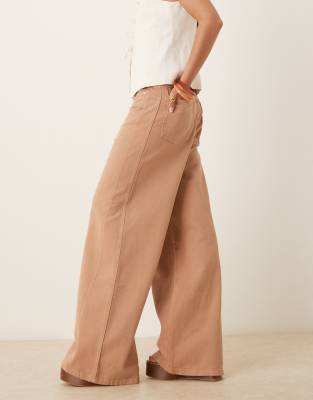 Mango Mila Relaxed Straight Leg Jeans