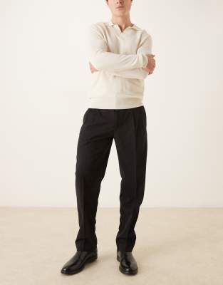 Mango Milo Tailored Pants In Black