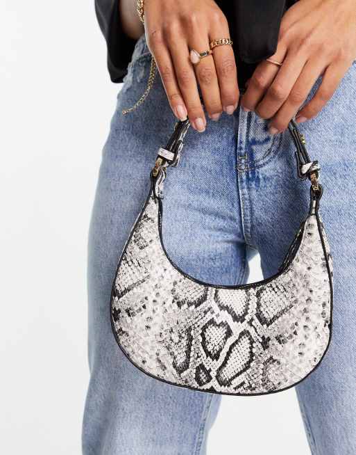 Snake print hot sale bag mango