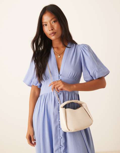 Mango mini cross body bag in cream - view 1