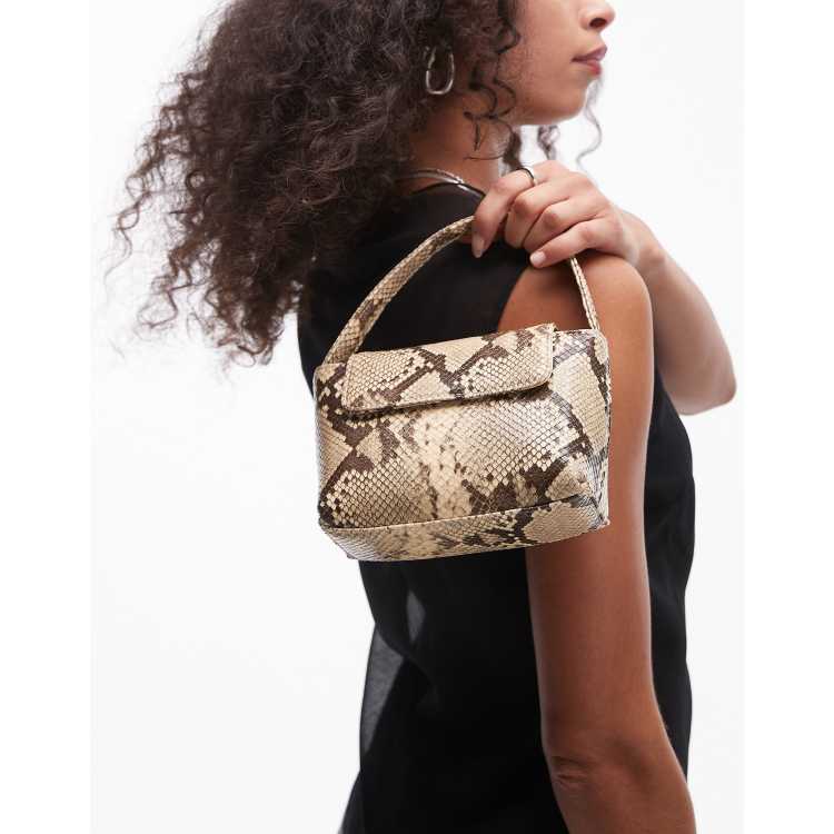 Mango snake print bag sale