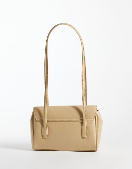 Mango mini shoulder bag in butter yellow, 4 of 4