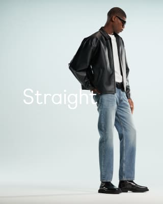 Mango - Moby - Jean décontracté droit - Bleu clair