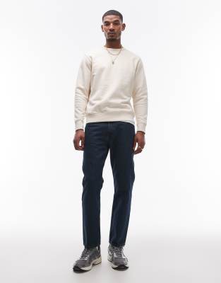 Mango - Moby - Jeans vestibilità comoda dritti blu scuro - view 1