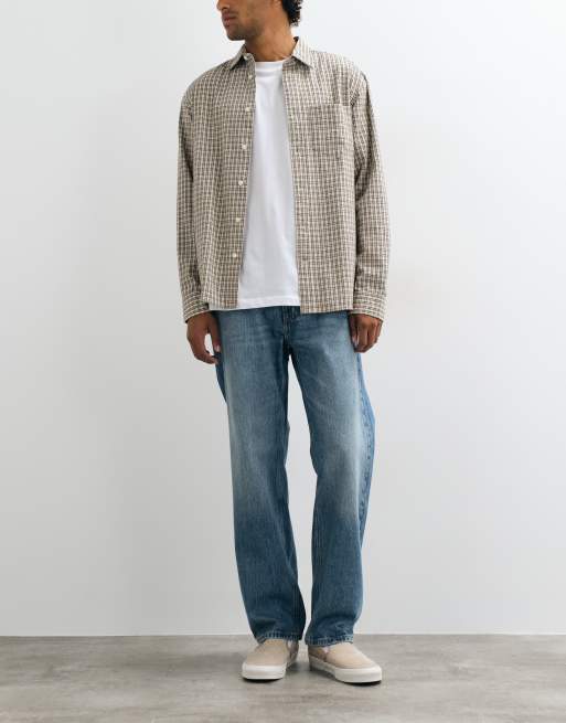 Mango Moby straight jean in light blue , 2 of 5