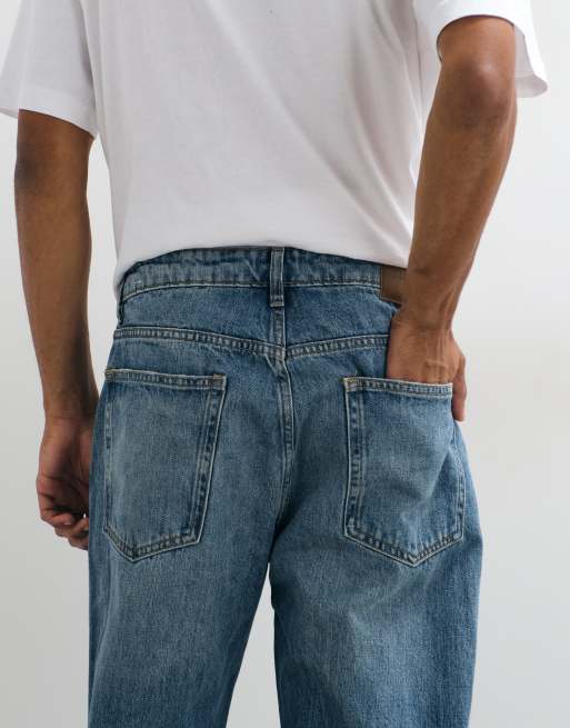 Mango Moby straight jean in light blue , 4 of 5