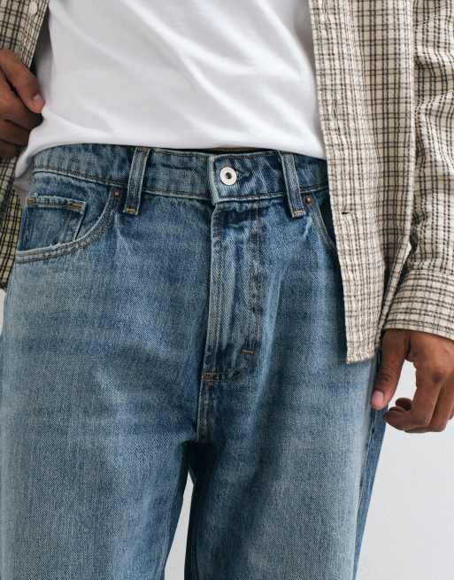 Mango Moby straight jean in light blue , 5 of 5