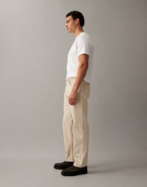 Mango – Moby – Straight Jeans aus 100% Baumwolle in Cremeweiß, 2 von 7