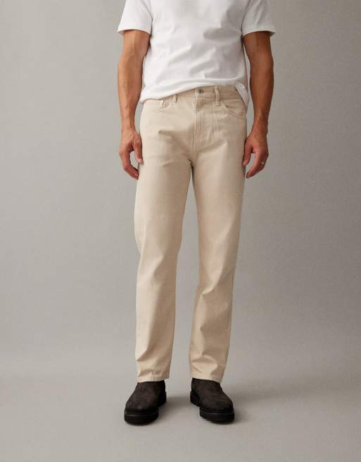 Mango – Moby – Straight Jeans aus 100% Baumwolle in Cremeweiß, 3 von 7