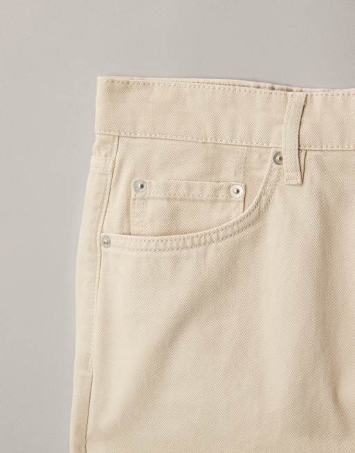 Mango – Moby – Straight Jeans aus 100% Baumwolle in Cremeweiß, 7 von 7